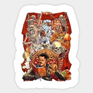 Winter Warmers: Practical Necromancy Sticker